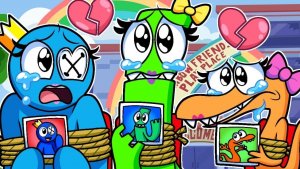 569. РАДУЖНЫЕ ДРУЗЬЯ - ДИКИЙ РЕЙВ!   Poppy Playtime Rainbow Friends - Анимации на русском