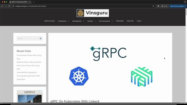 131 Deploying gRPC on Kubernetes смотреть онлайн
