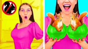 Как Пронести Домашних Животных в Самолёт # Смешные Челленджи от 4Teen Challenge