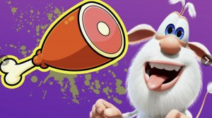 Буба 🥘 Фуд-Шоу: Челлендж с едой 😋 Весёлые мультики