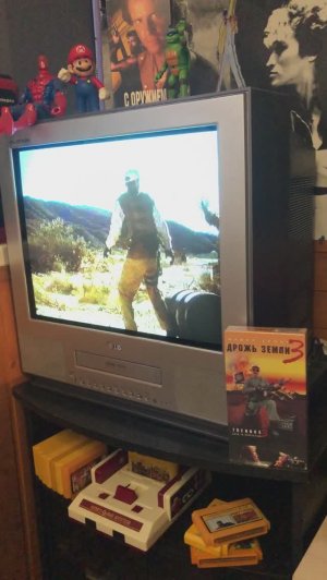 «Дрожь земли - 3» на VHS видеокассете