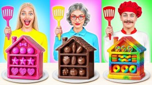 Кулинарный Челлендж# Я против Бабушки # Творческие Кулинарные Идеи от Multi DO Joy