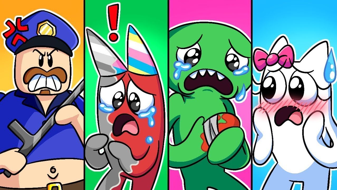 537. ЛУЧШИЕ АНИМАЦИИ GARTEN OF BANBAN, BARRY PRISON RUN & RAINBOW FRIENDS  [СБОРНИК]