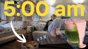 Я проснулась в 5 утра и вот что вышло...