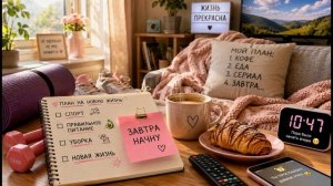 Завтра начну — веселая песня про спорт, диету и новую жизнь с понедельника