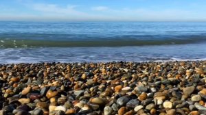 Звуки моря 3 минуты #Море #солнце #камни