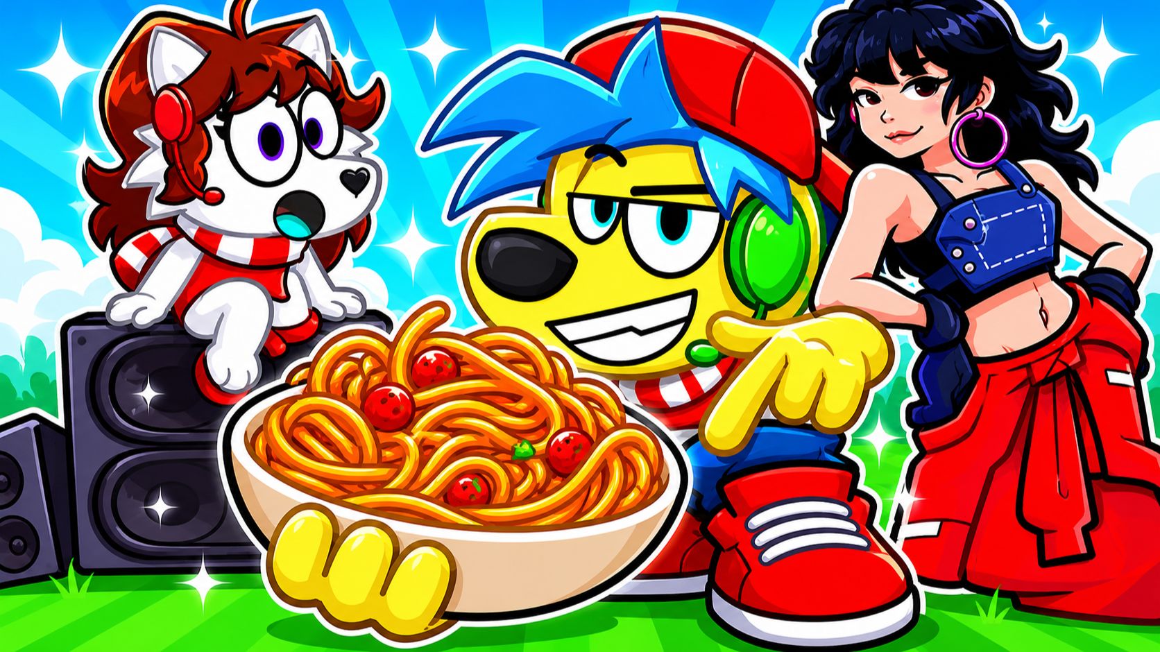😱 ЧТО ТВОРИТСЯ В FNF SPAGHETTI?! РОБЛОКС! ROBLOX! смотреть онлайн