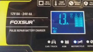 Хорошое зарядное устройство для авто аккумуляторов FOXSUR 12V 8A - 24V 4A. Обзор. Распаковка.