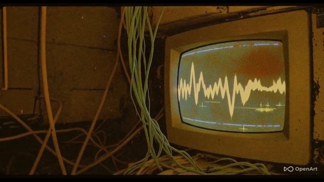 Видео и музыка сгенерированное нейросетью