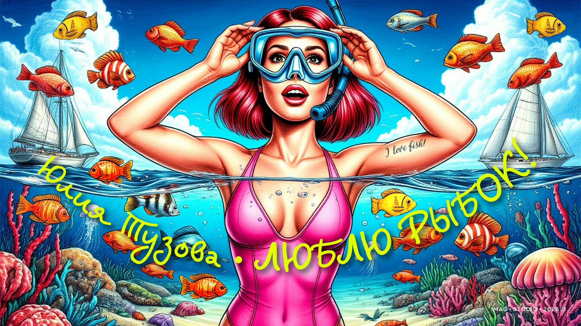 Люблю рыбок! / I love fish!
