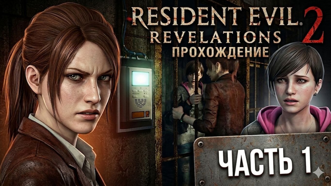 В ловушке у страха: Прохождение Resident Evil Revelations 2 — Клэр и Мойра #1