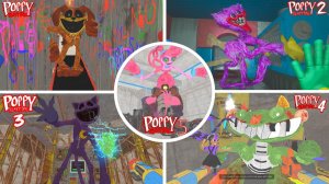 Poppy Playtime Главы 1-6 ПОЛНОЕ ПРОХОЖДЕНИЕ & Финальный Босс! Битва в СВЕТЛОМ Моде и Здоровьем!