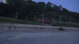Электровоз 2ЭС4К «Дончак» с малым грузовым поездом