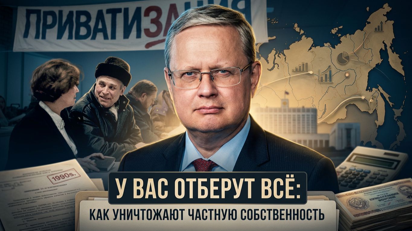 Михаил Делягин | У вас Отберут всё- Как уничтожают частную собственность