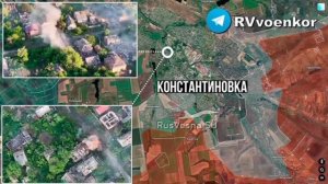 ‼️🇷🇺🇺🇦 Угроза котла в Константиновке: армия России прорывается на северо-западе, угрожая отрезат