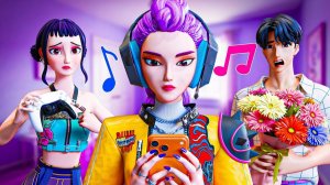 60. РУМИ ИГНОРИТ ВСЕХ 24 ЧАСА! K-Pop Охотницы на Демонов Huntrix анимация