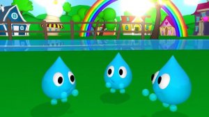 DROPS can JUMP! Cartoon song for kids. YarMin St.