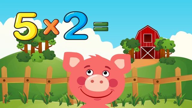 5 TIMES TABLE SONG. Learning multiplication table. YarMin St. смотреть онлайн