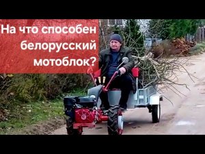 Обзор мотоблока белорусского производства