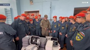 Кадетам Хорольского округа торжественно передали партию беспилотников для обучения