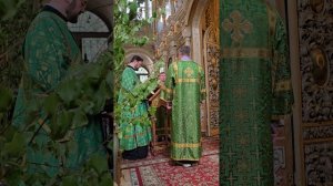 Евангельское чтение на Литургии в день Пятидесятницы