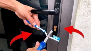 Как вскрыть личинку замка - Дёшево и сердито