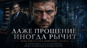 Даже прощение иногда рычит