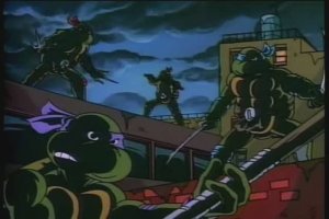 Черепашки-ниндзя Teenage mutant ninja turtles 1987 заставка мультсериала