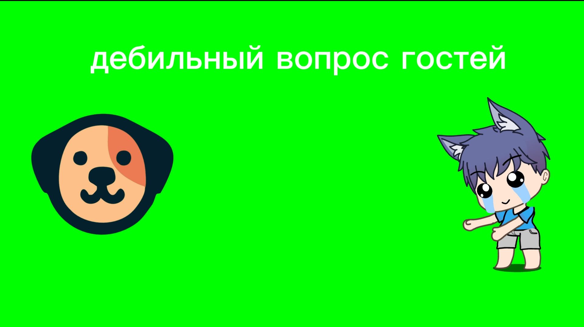 Дебильный вопрос гостей