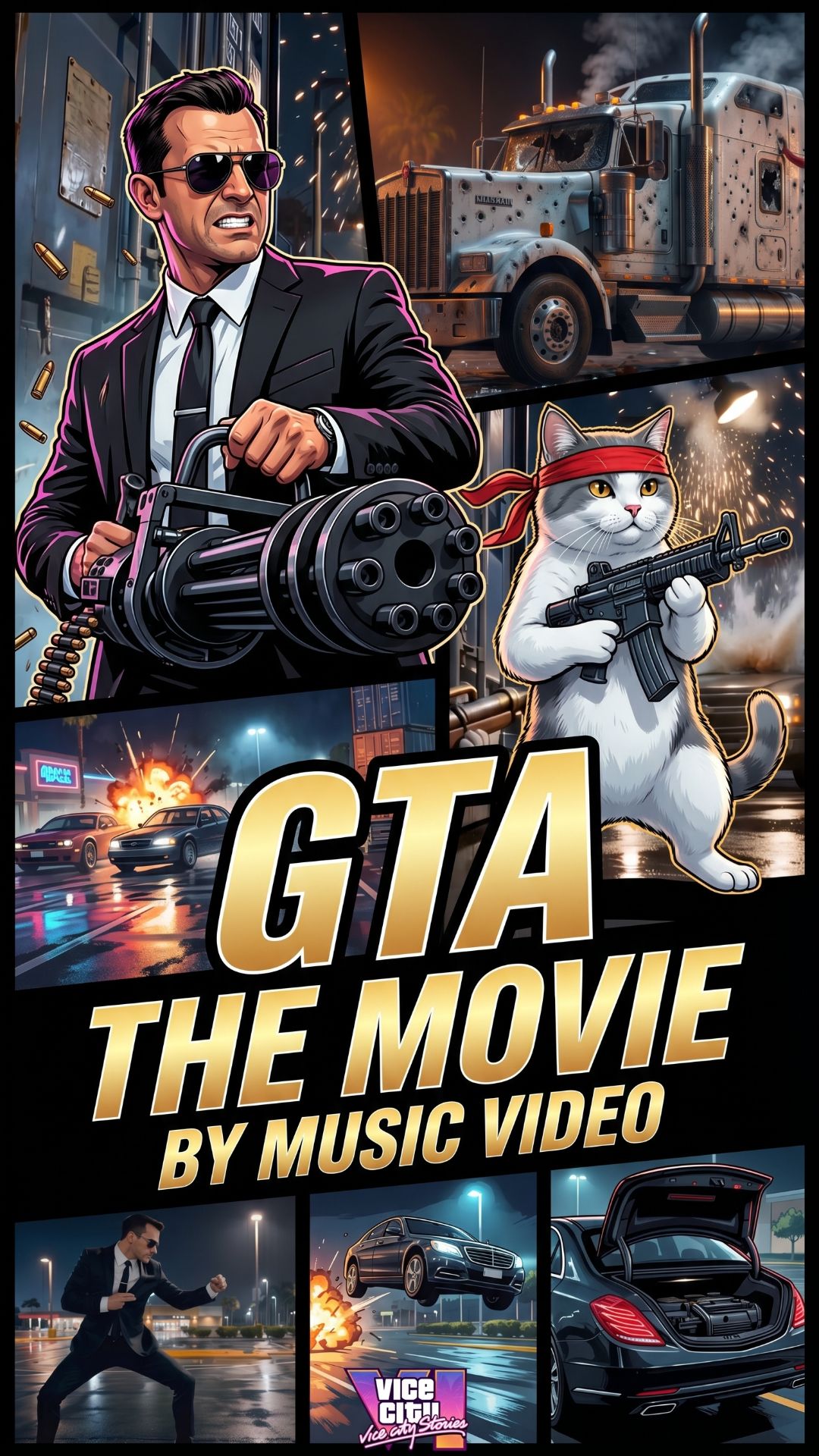 GTA 6 В РЕАЛЬНОЙ ЖИЗНИ Трейлер-Пародия (4K)