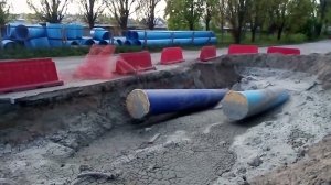 Прокладка трубопровода и реконструкция небольшой улицы в Балт районе городские  хроники от 2025 года