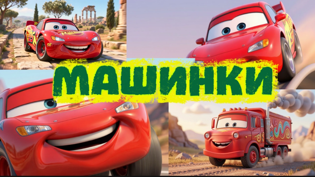 Мультики про Машинки и Тачки Большие и маленькие машинки смотреть онлайн