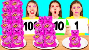 100 Слоев Еды Челлендж # Вкусные Рецепты с Едой