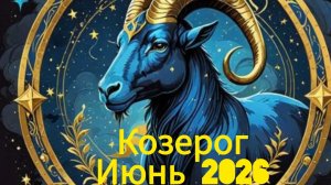КОЗЕРОГ  ♑ июнь 2026 Гороскоп и расклад таро