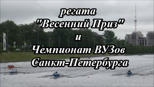 Гребной спорт. Санкт-Петербург. Регата 