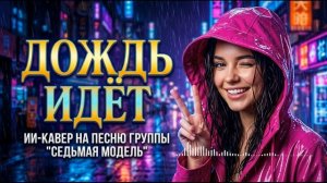 Дождь идёт - ИИ-кавер на песню гр.Седьмая модель