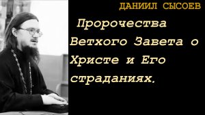 36о.Даниил Сысоев_ Пророчества Ветхого Завета о Христе и Его страданиях. (360p)