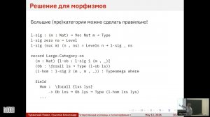 П.Турянский, А.Грызлов. Гетерогенные колчаны и (ко)пределы, полиморфные по предикативному уровню