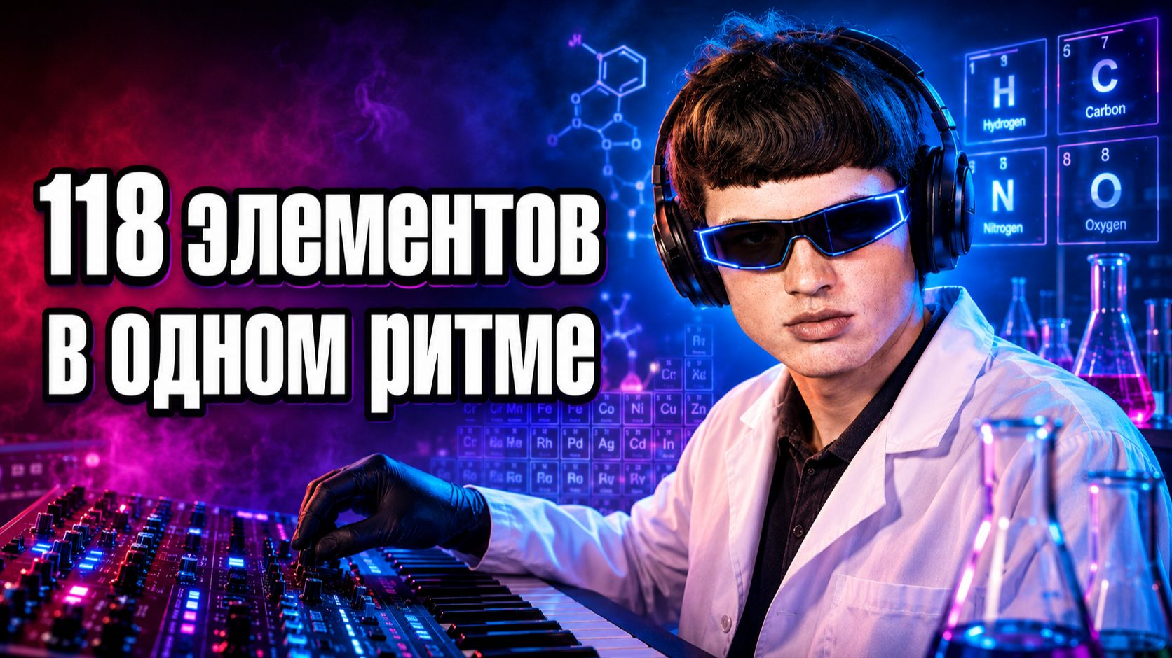 «Элементарная песня» (118 элементов в одном ритме)