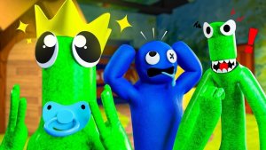 544. РАДУЖНЫЕ ДРУЗЬЯ - МАЛЕНЬКИЙ НЕГОДНИК!   Poppy Playtime Rainbow Friends - Анимации на русском