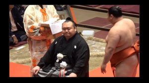 Церемония Дампацу-Сики Такарафузи Сумо на русском Takarafuji Retirement ceremony Dampatsu-shiki Sumo