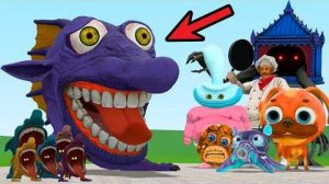 НОВЫЙ ЗАКУСОЧНЫЙ ФИЛЬМ ОТ DARK PALS ПРОТИВ ВСЕХ МОНСТРОВ ПЕРВОГО ЭТАЖА В GARY'S MOD