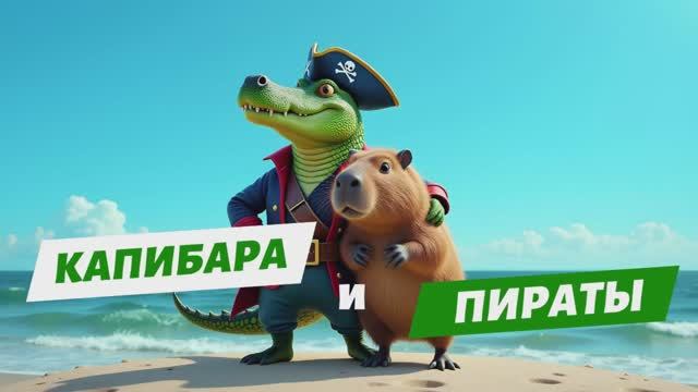 Капибара и пираты Морские приключения МУЛЬТФИЛЬМ смотреть онлайн