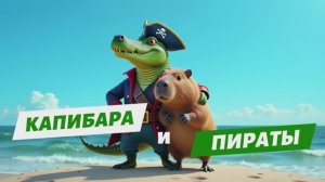 Капибара и пираты Морские приключения МУЛЬТФИЛЬМ