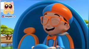 Веселые мультики. Для малышей. Приключения Blippi. Гоночная машинка. Смотреть.