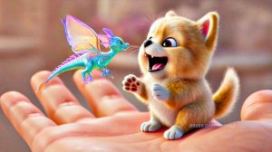 Маленькие милые животные на ладони и подарки 😍😊 Невероятно приятная ИИ-анимация как Мультики!