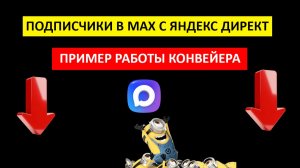 Как набрать подписчиков в МАКС/Результаты привлечения подписчиков в МАХ через Яндекс Директ
