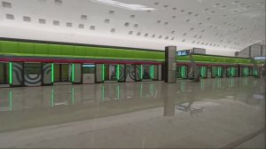 Предновогодняя поездка по Троицкой линии на составе «Москва 2024». Запись новых станций (26.12.2025)