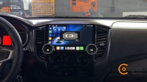 Mitsubishi L200 | Android магнитола Compas S400 | андроид магнитола  Компас