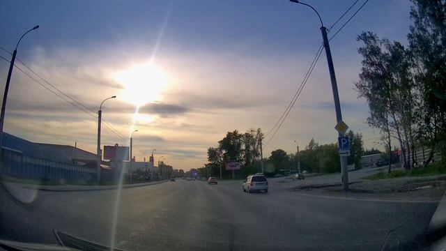 Поездка из посёлка Боровский в Тюмень на Киевскую